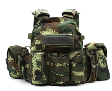 09武警迷彩戰術防彈衣